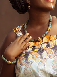 Adehye Aqua Necklace - HUBBIQ