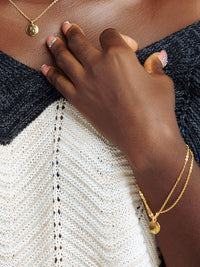 Anniversary Gold Bracelet - HUBBIQ