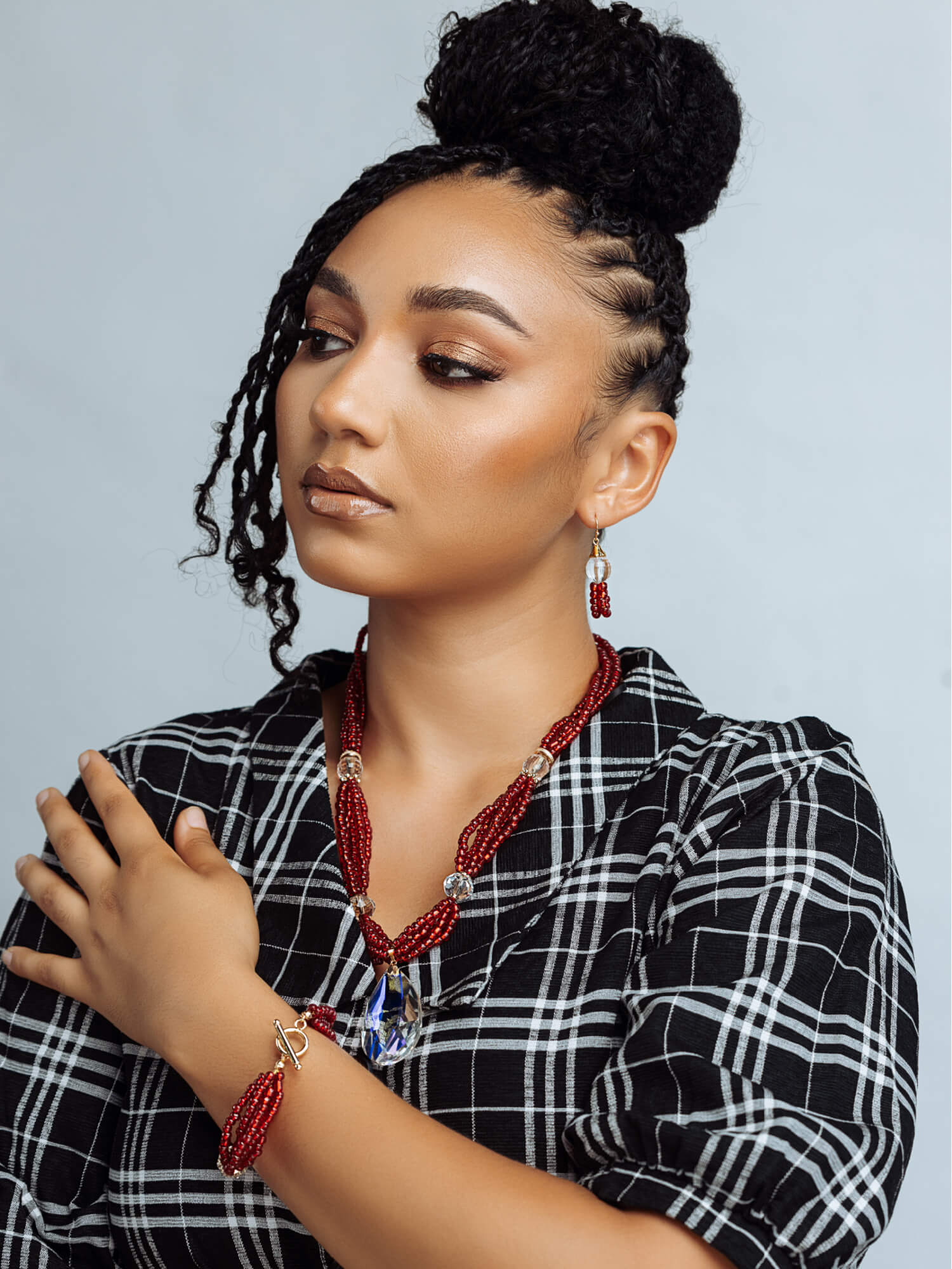 Ewuraba Red Set - HUBBIQ