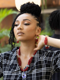 Ewuraba Red Set - HUBBIQ
