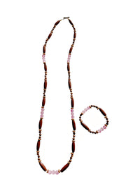Frosted Bubblegum Jewelry Set - HUBBIQ