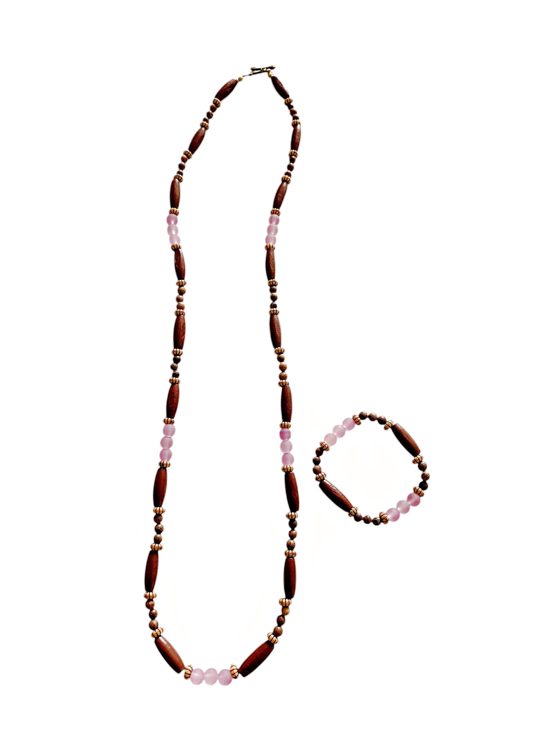 Frosted Bubblegum Jewelry Set - HUBBIQ