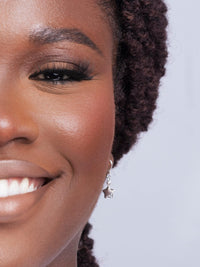 Silver Star Earrings - HUBBIQ