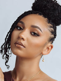 Gold Ball Drop Earrings - HUBBIQ