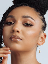 Gold Ball Drop Earrings - HUBBIQ