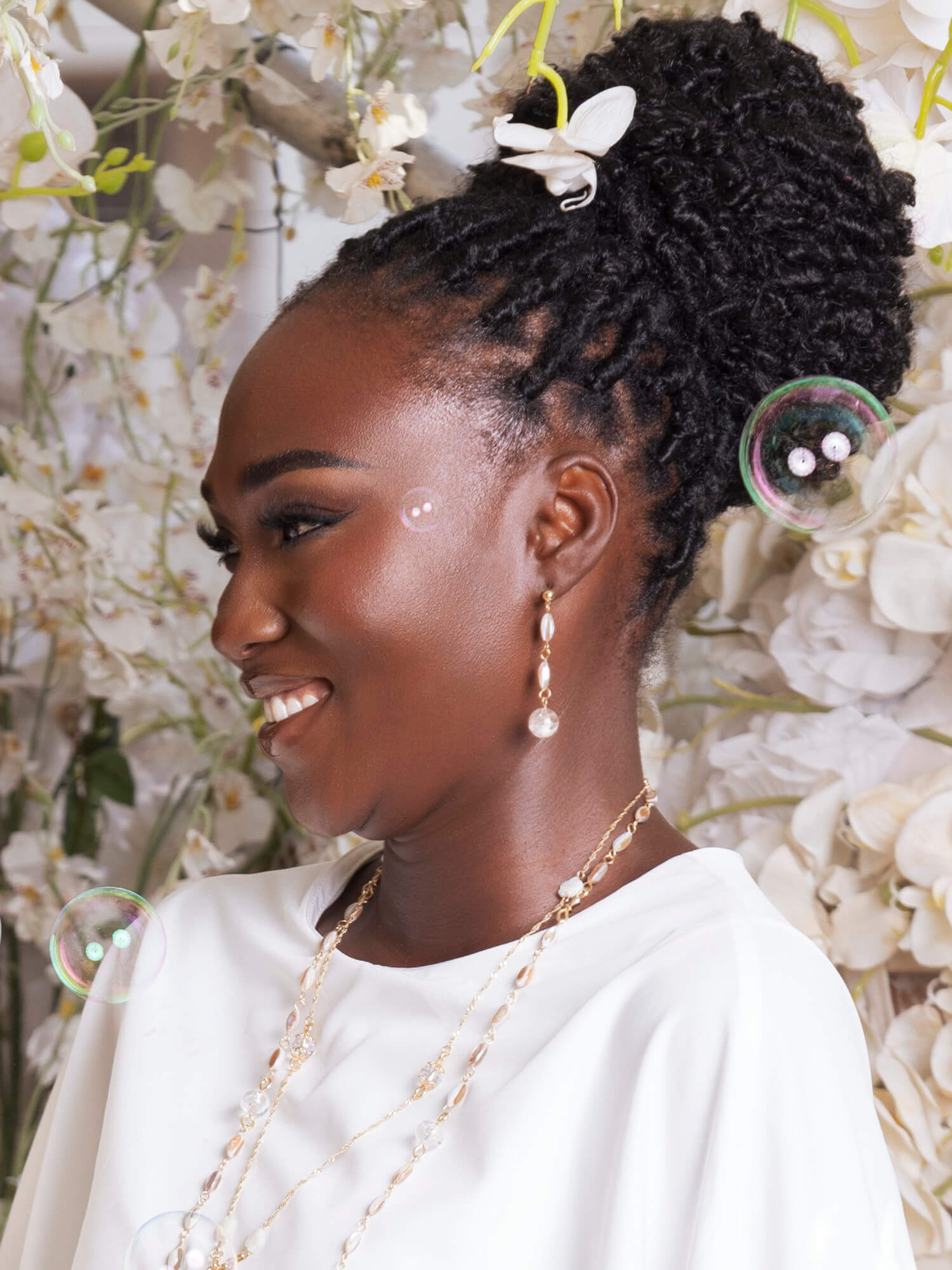 Bubble Beaded Earrings - HUBBIQ