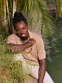Chief Brown Jewelry Set - HUBBIQ