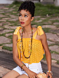 Frosted Palm Jewelry Set - HUBBIQ