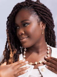 Wave Pearl Necklace - HUBBIQ