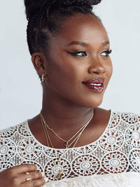 Layered Cross Necklace - HUBBIQ