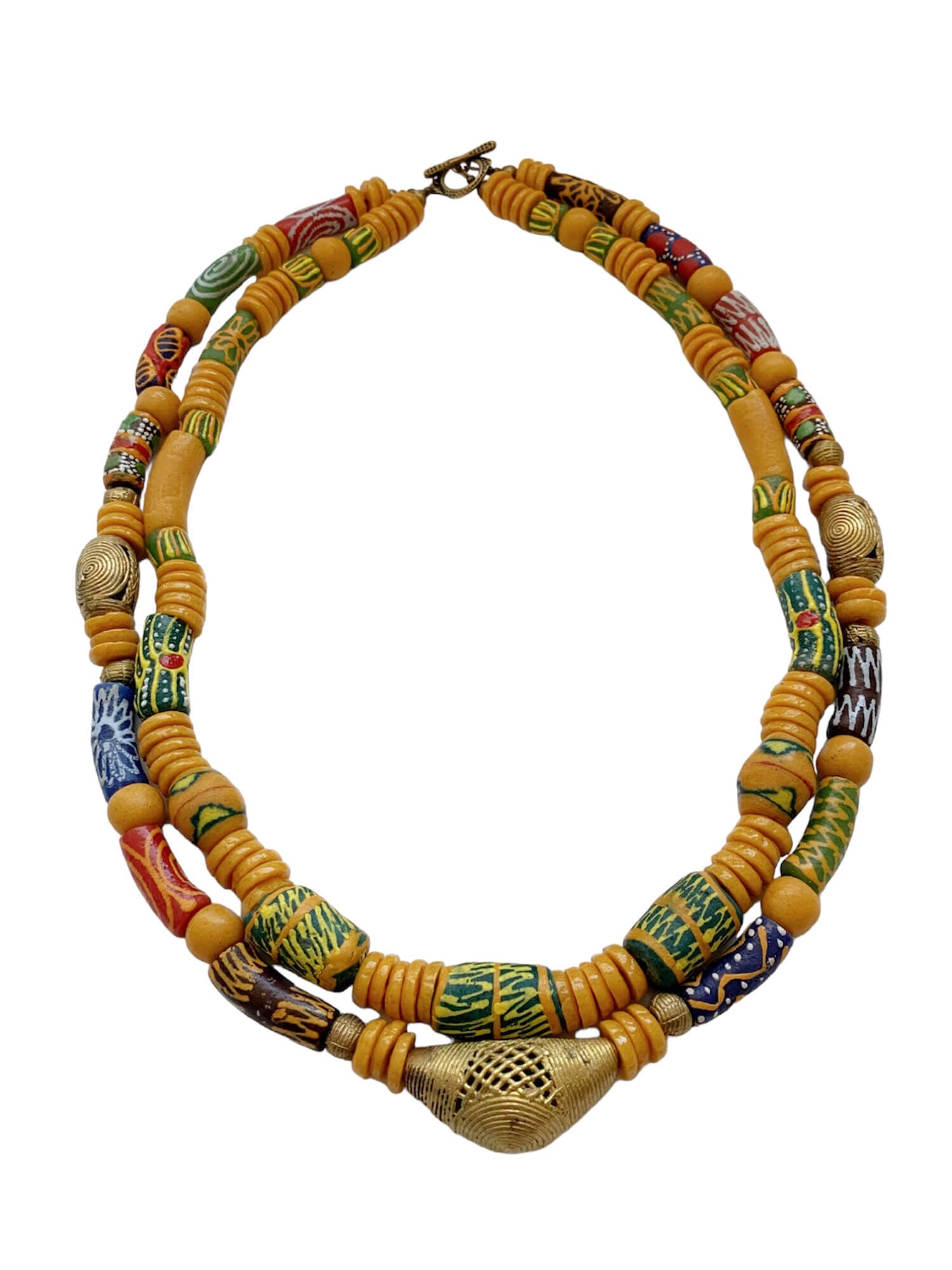 Ashanti Layered Necklace - HUBBIQ