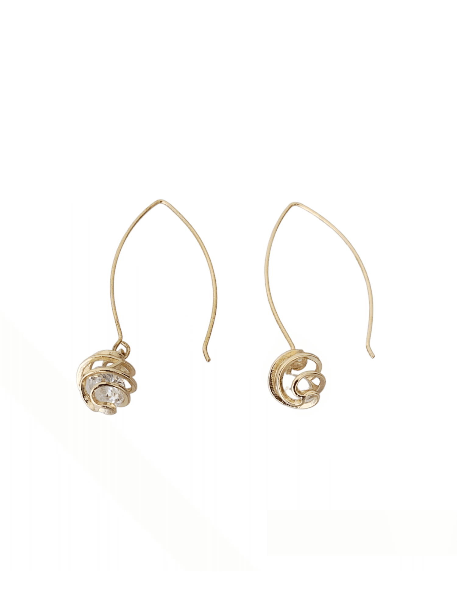 Crystal Ball Earrings - HUBBIQ