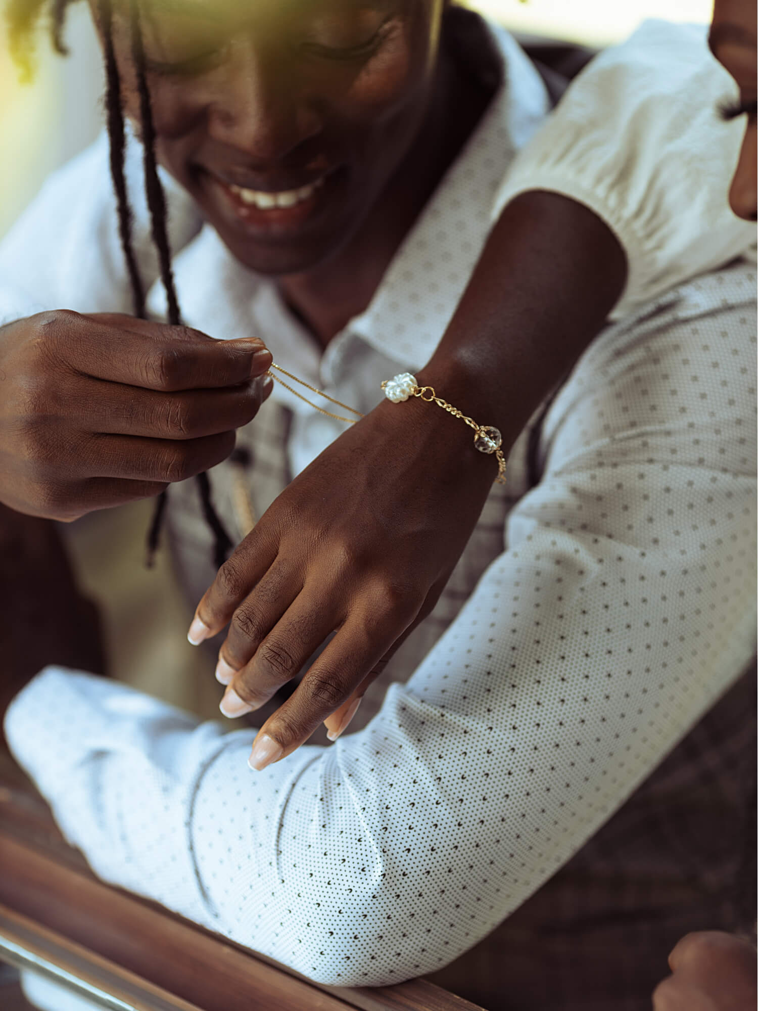 SnowFlake Pearl Bracelet - HUBBIQ