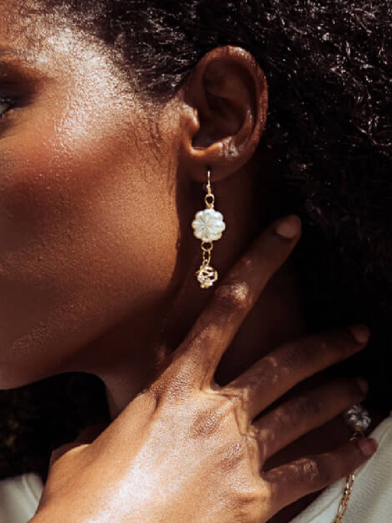 SnowFlake Rhinestone Earrings - HUBBIQ