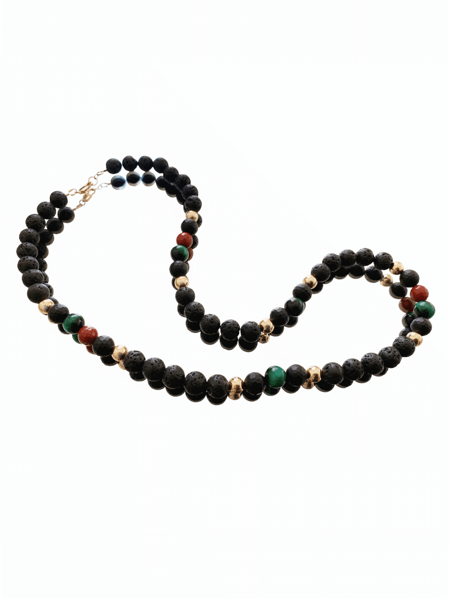 Men's Ubuntu Beaded Necklace - HUBBIQ