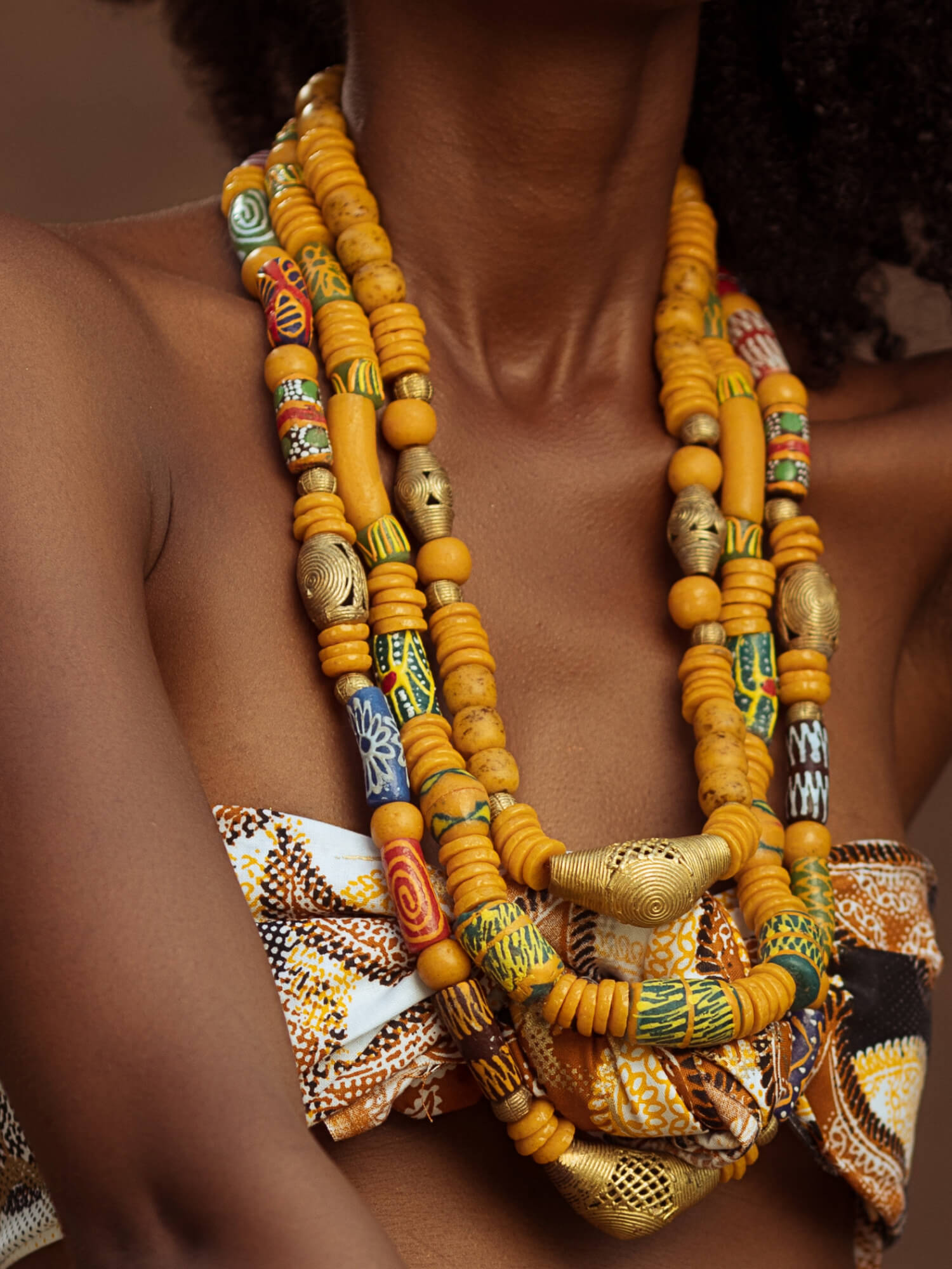 Ashanti Layered Necklace - HUBBIQ