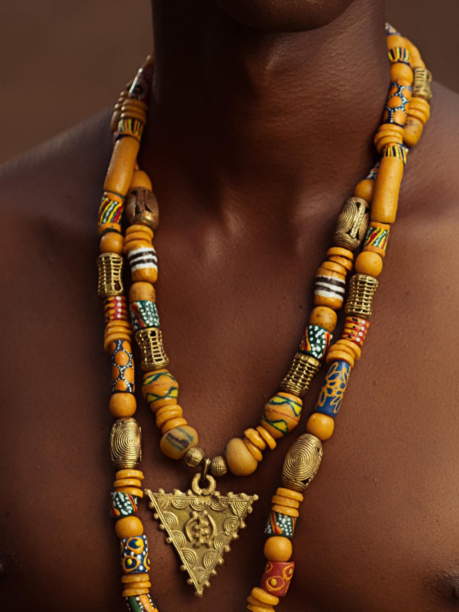 Men's Ashanti Pendant Necklace - HUBBIQ