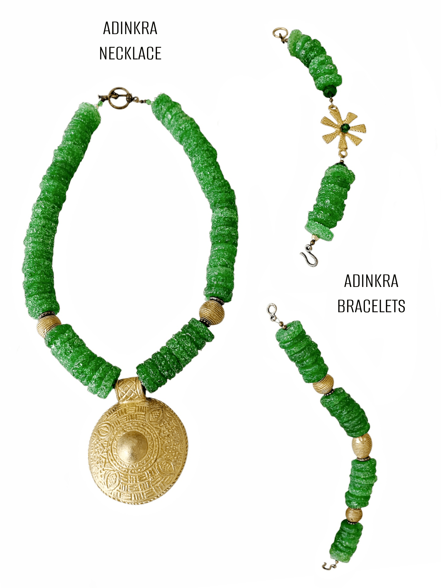 Adinkra Jewelry Set - HUBBIQ