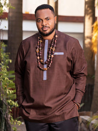 Ahenfo Brown Necklace