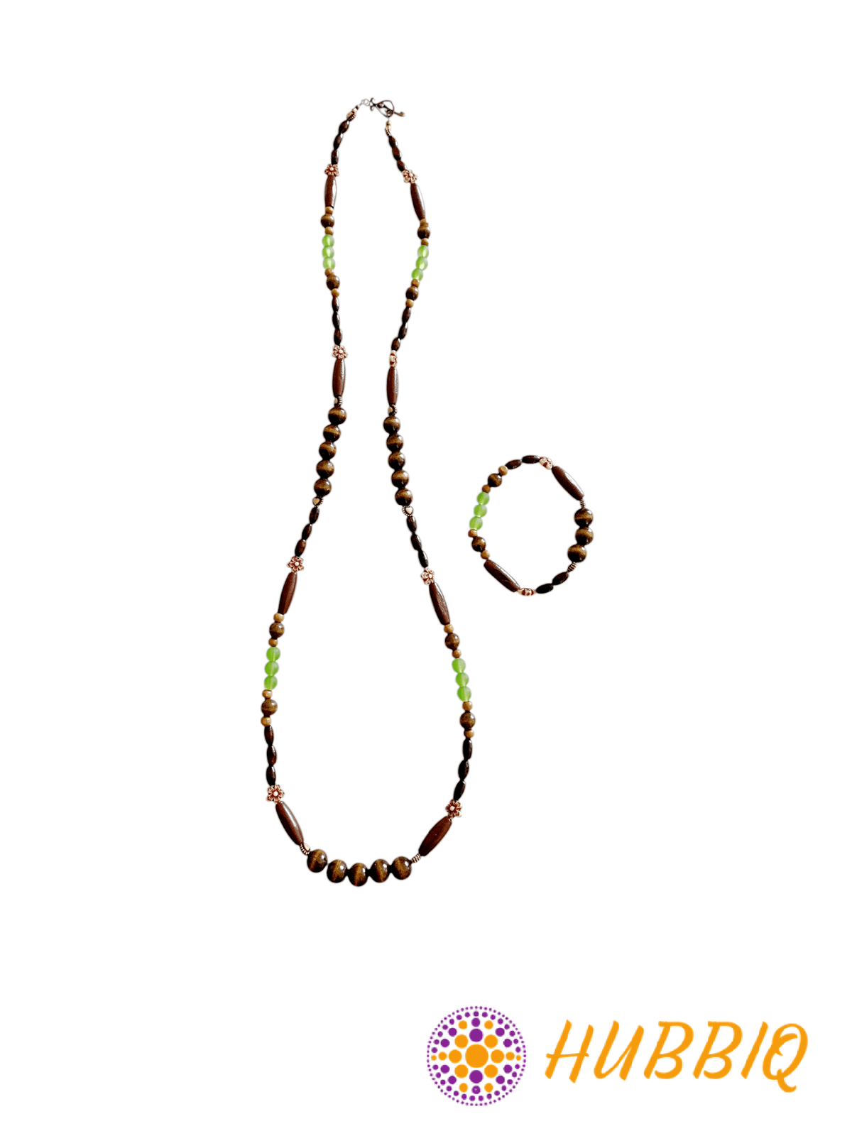 Frosted Palm Jewelry Set - HUBBIQ