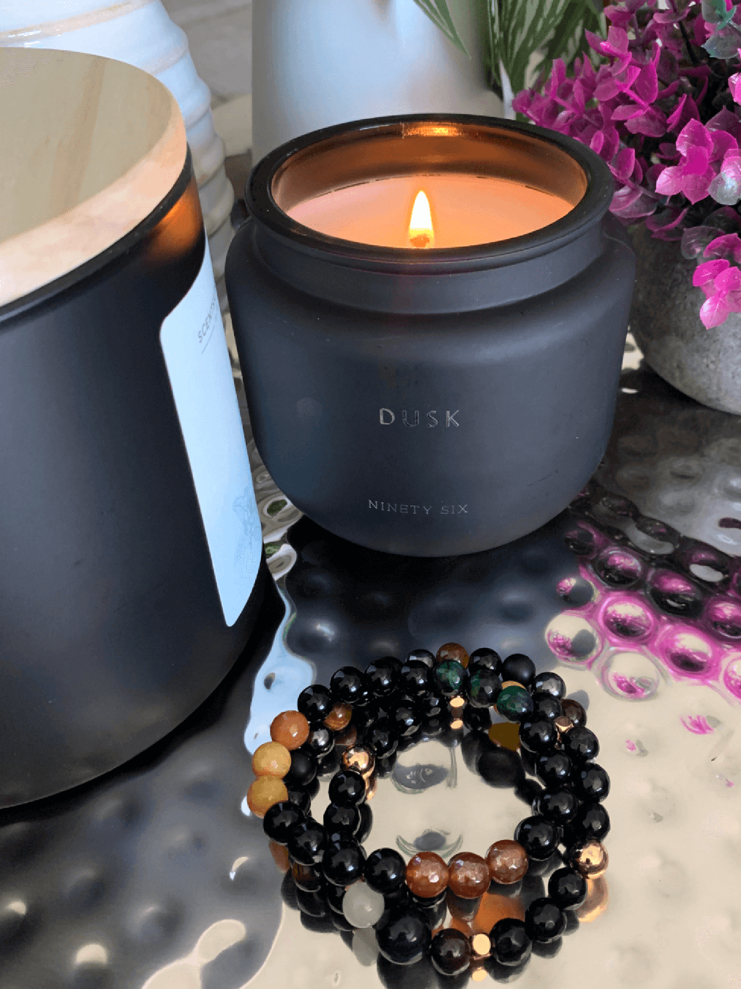 Beaded Gemstone Stacking Bracelets - HUBBIQ