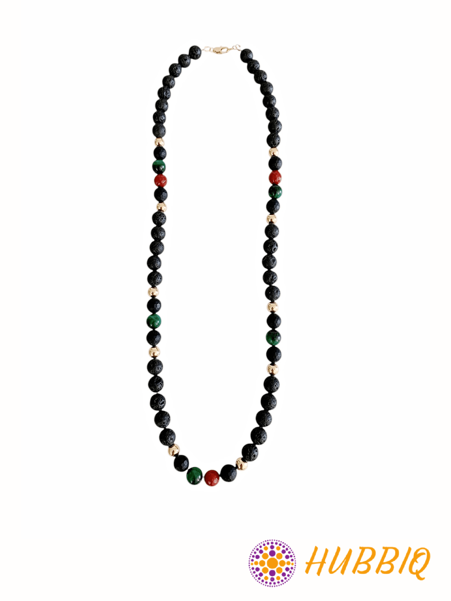 Men's Ubuntu Beaded Necklace - HUBBIQ