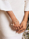 Vintage Teardrop Pearl Bracelet - HUBBIQ