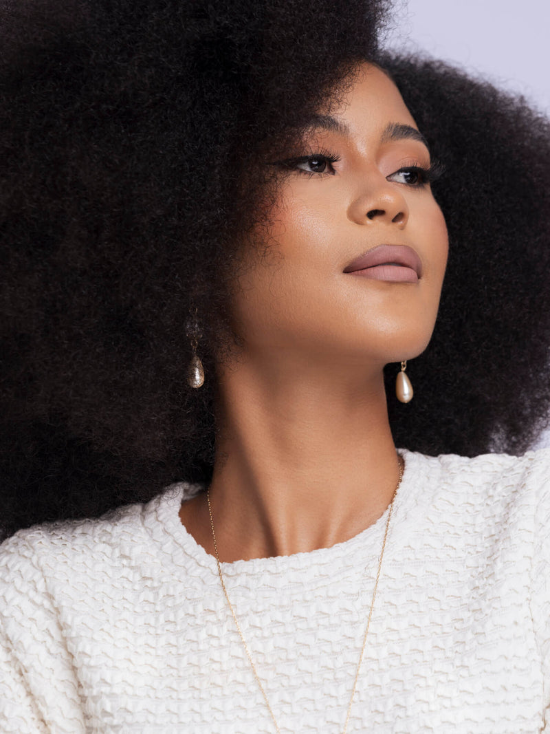 Vintage Teardrop Pearl Earrings - HUBBIQ