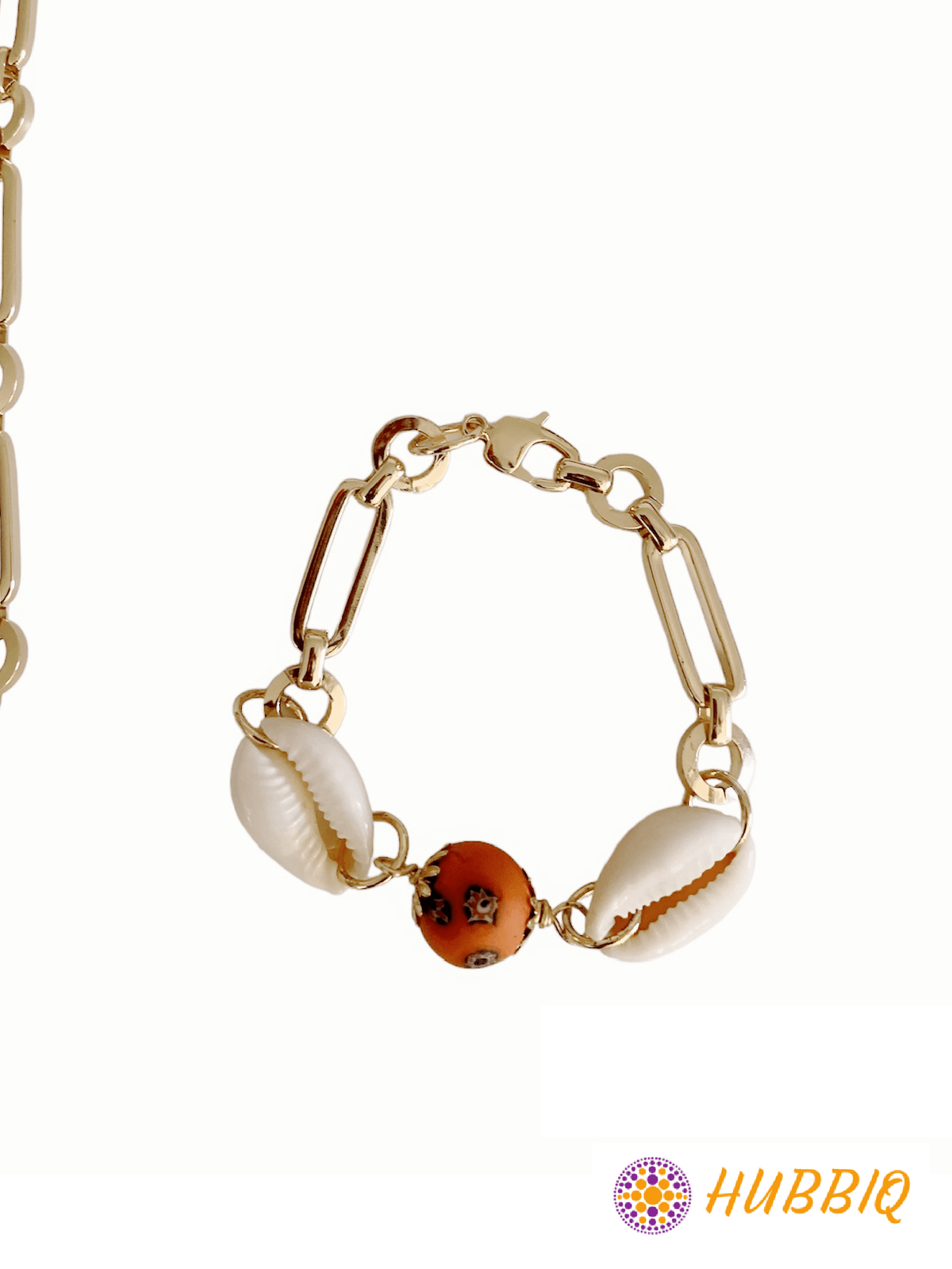 Citrus Cowrie Bracelet - HUBBIQ