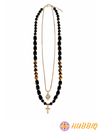 Layered Cross Necklace - HUBBIQ