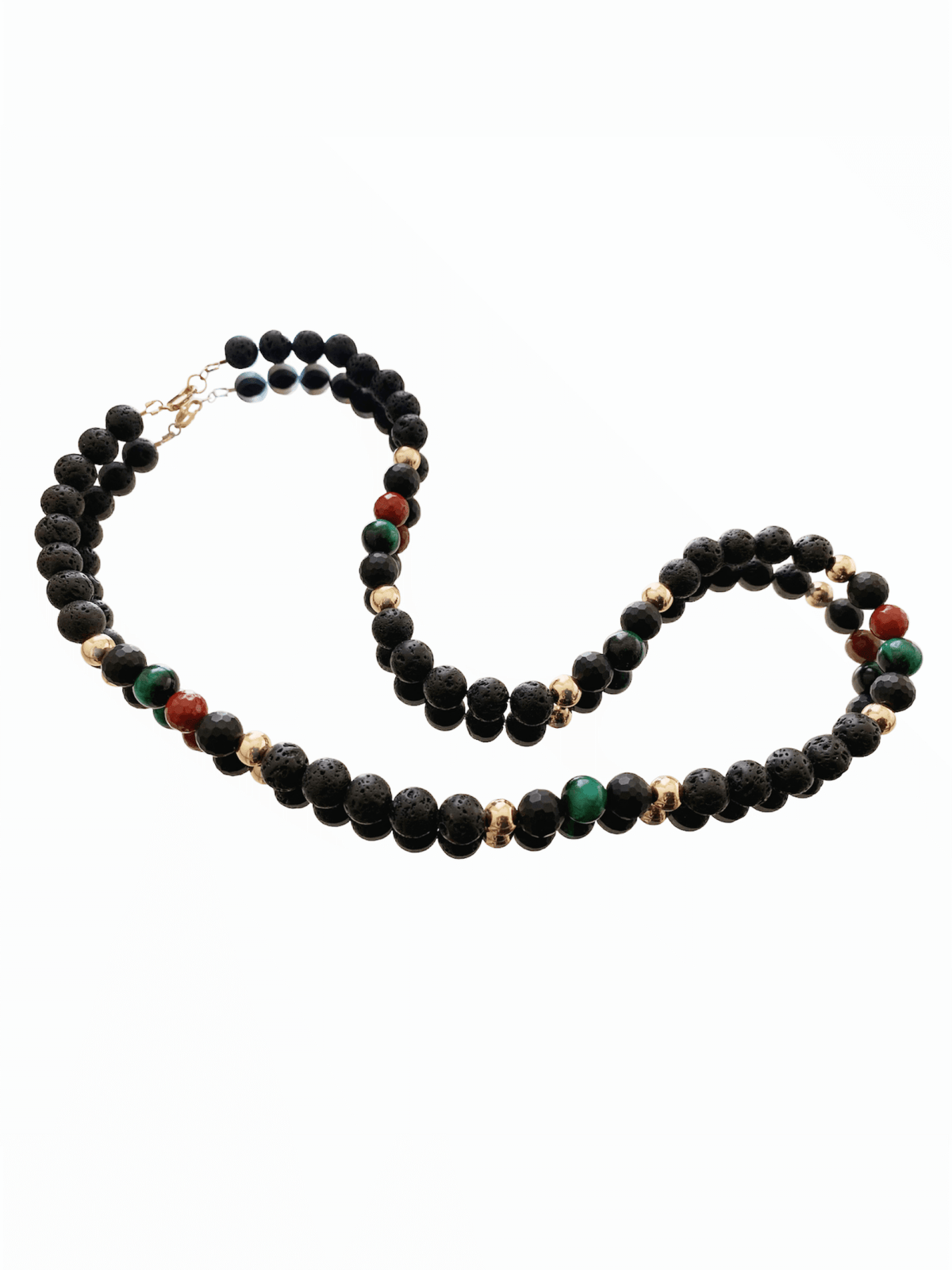 Men's Ubuntu Beaded Necklace - HUBBIQ