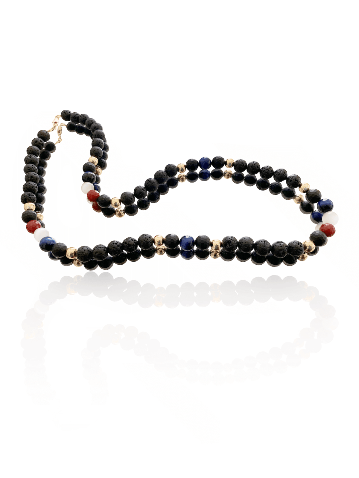 Men's Ujamaa Beaded Necklace - HUBBIQ